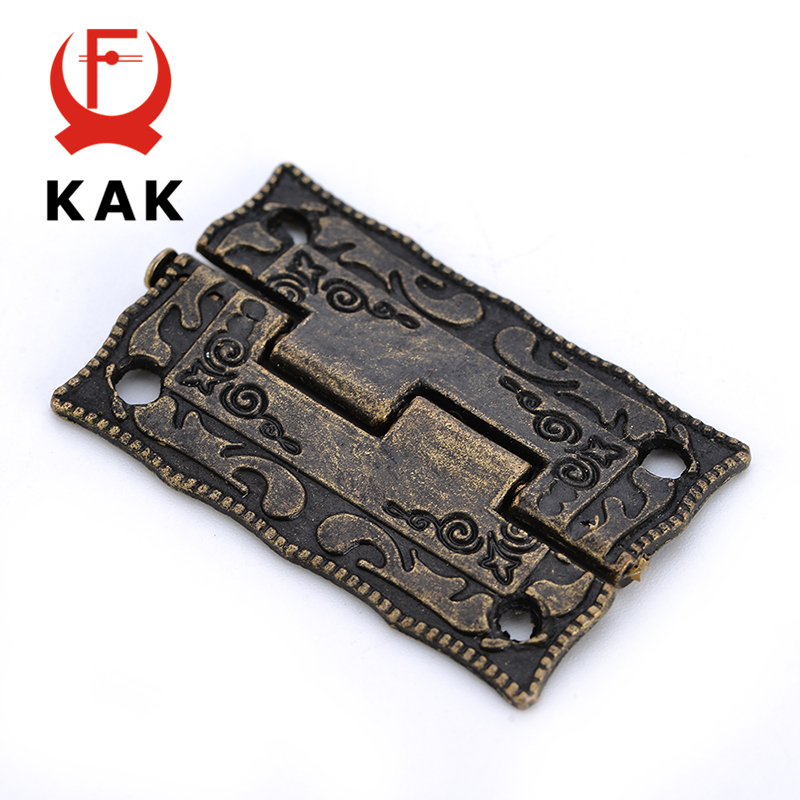 Furniture Hardware Antique - 10 adet Antique antik bronz menteşeler