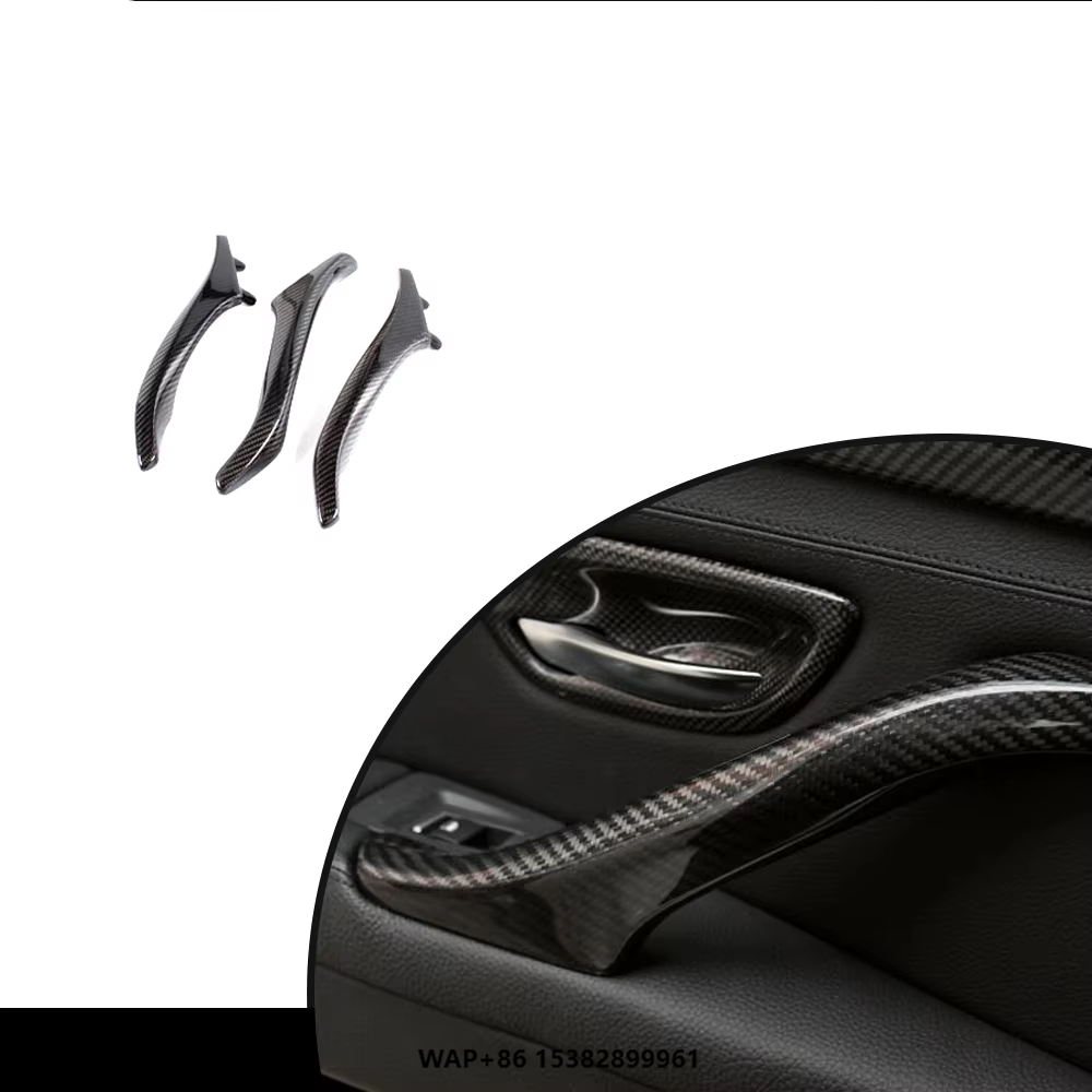 Door Handle Bar - F10 Karbon Fiber Kapı İç Kolu