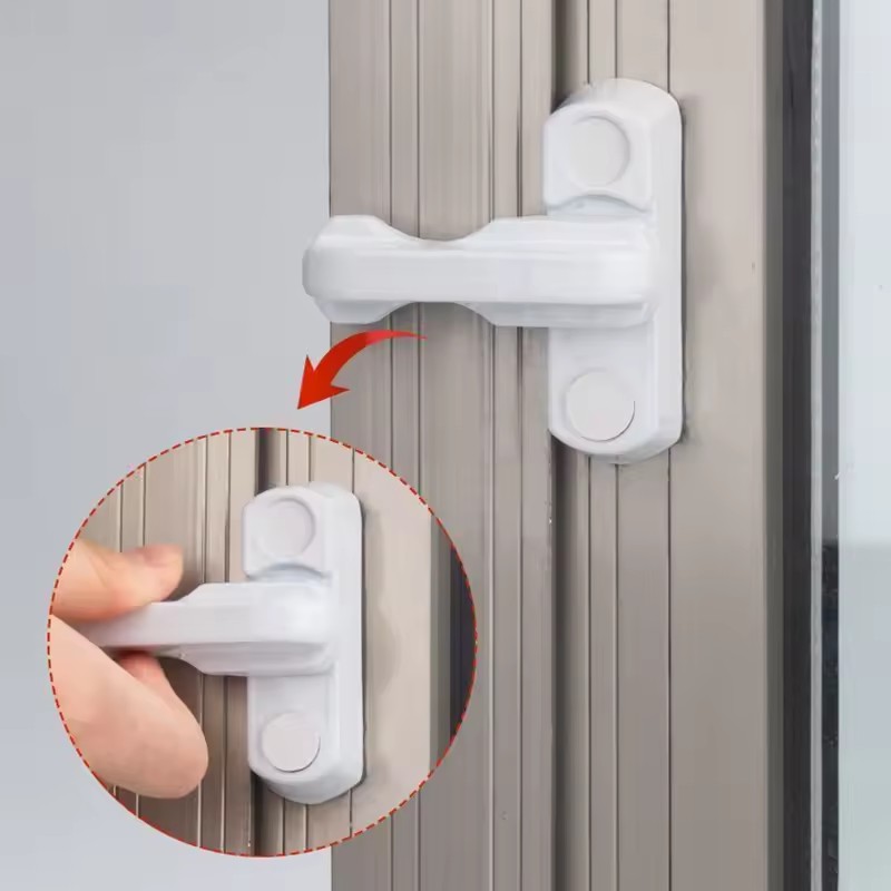 Door Handle Bar - Pencere Kapı Kanat Kilidi Plastik Güvenlik