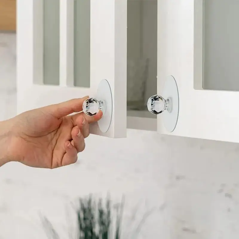 Furniture Home Hardware - Parıldayan Kristal Kapı Kolları ve Kancaları