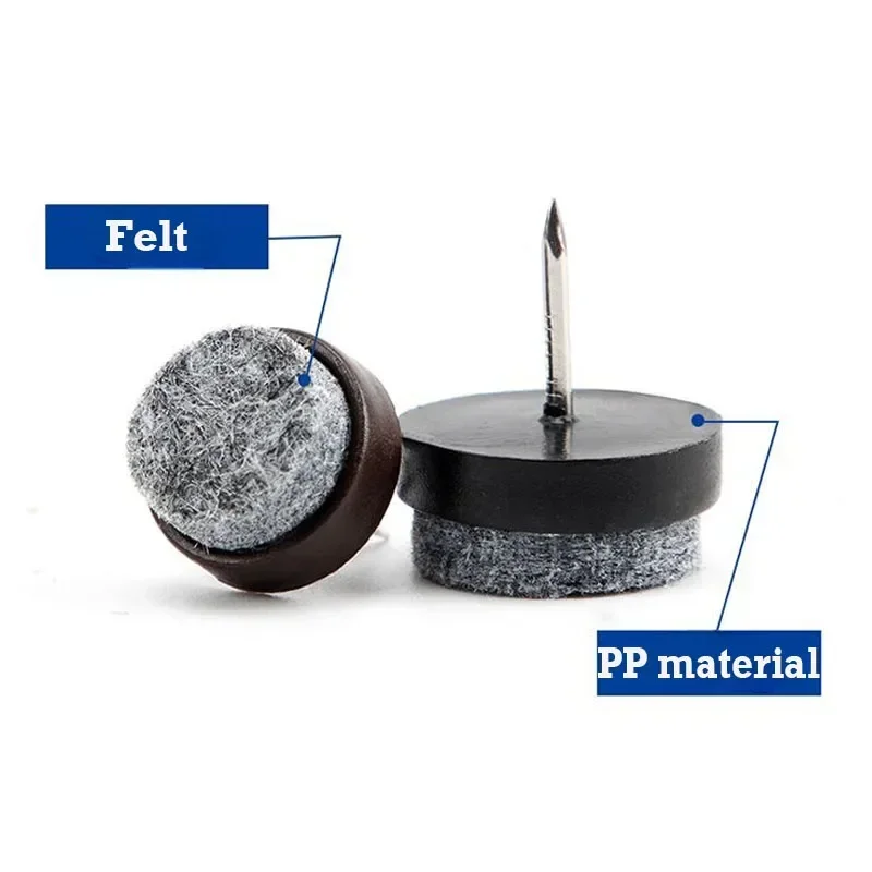 30 adet 14-28mm plastik keçe ç - Furniture Hardware Wood incelemesi ve fiyatı