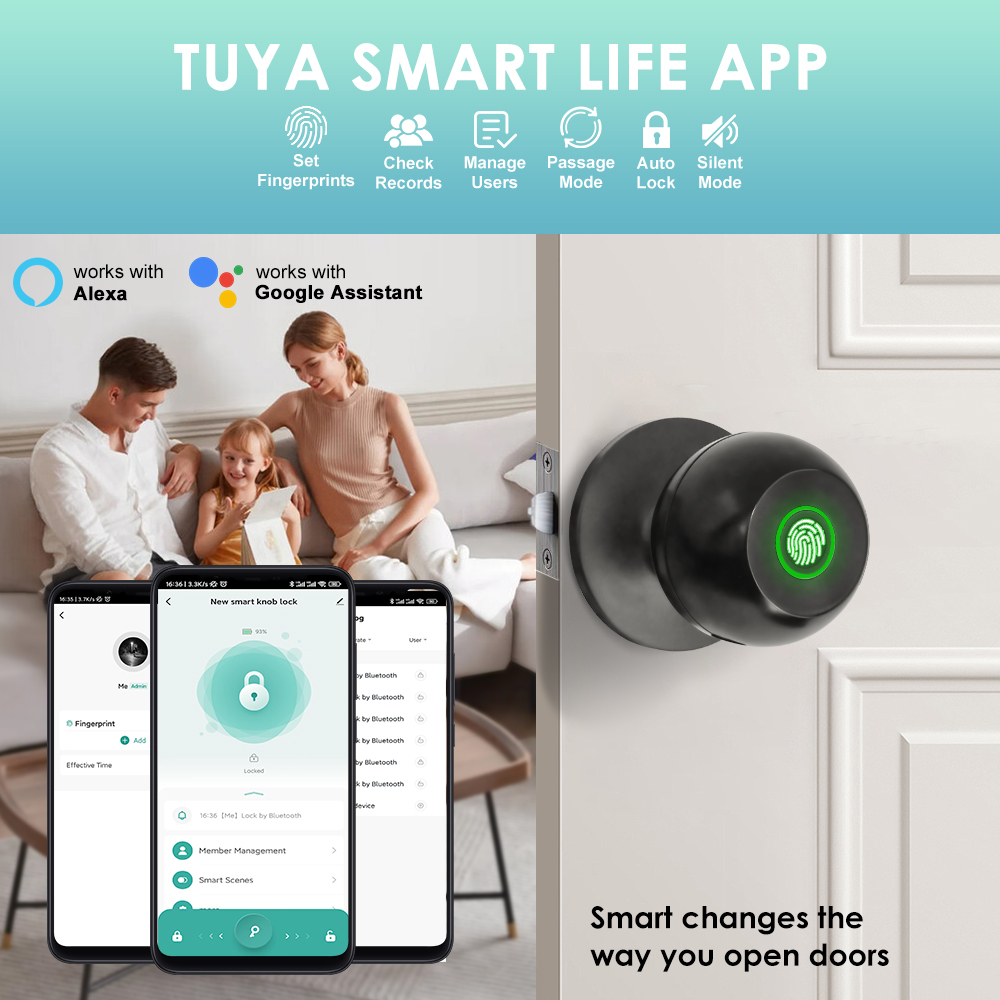 Tuya Elektronik Kapı Kilidi Ak - Door Handle Bar incelemesi ve fiyatı