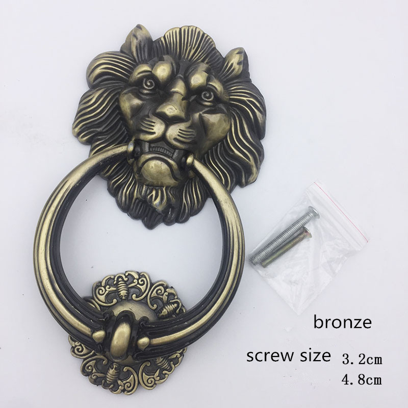 Antik Bronz Aslan Başı Kulplu  - Furniture Hardware Wood incelemesi ve fiyatı