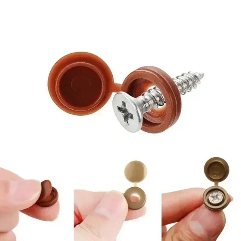 Menteşeli Plastik vidalı kapak - Furniture Hardware Bolts incelemesi ve fiyatı