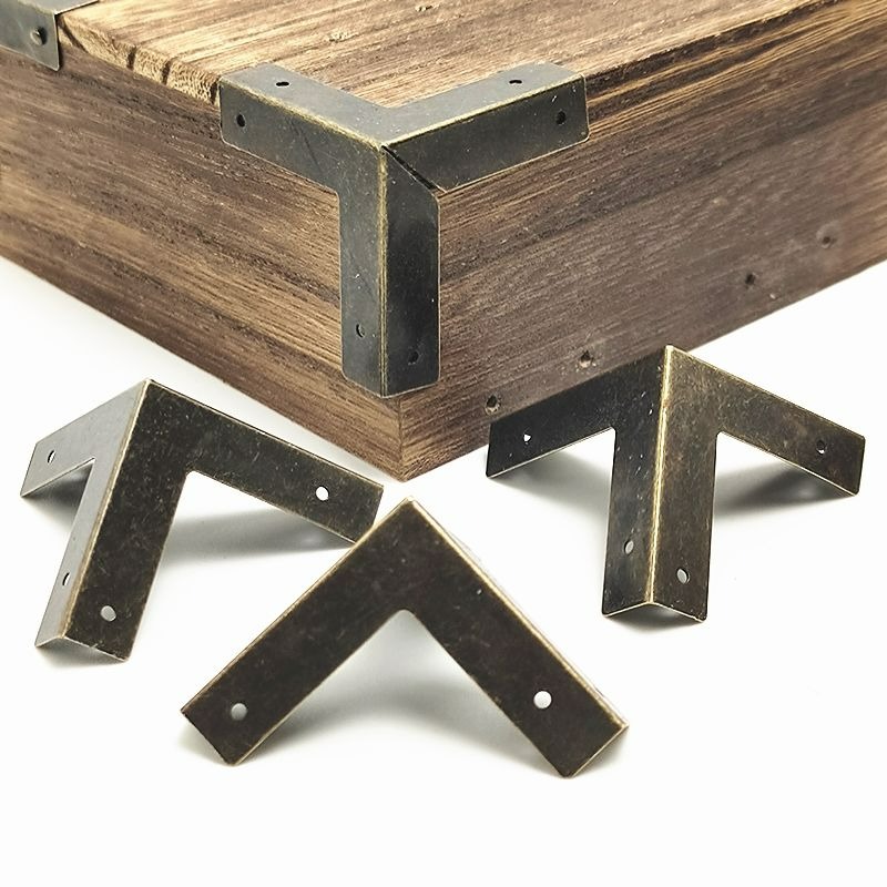 4/16 takım Antik Bronz Köşe Ko - Furniture Hardware Wood incelemesi ve fiyatı