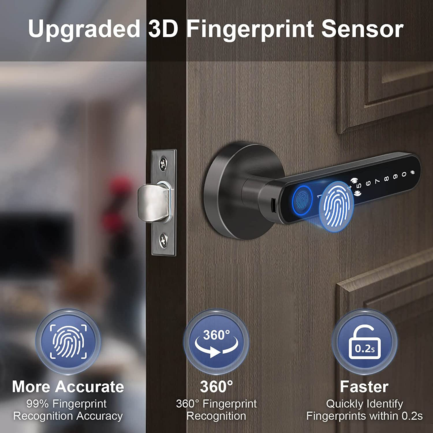 Parmak izi kapı anahtar kart t - Door Handle Bar incelemesi ve fiyatı