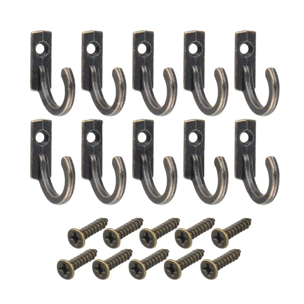 10 adet/takım Vintage Kancalar - Furniture Hardware Bolts incelemesi ve fiyatı