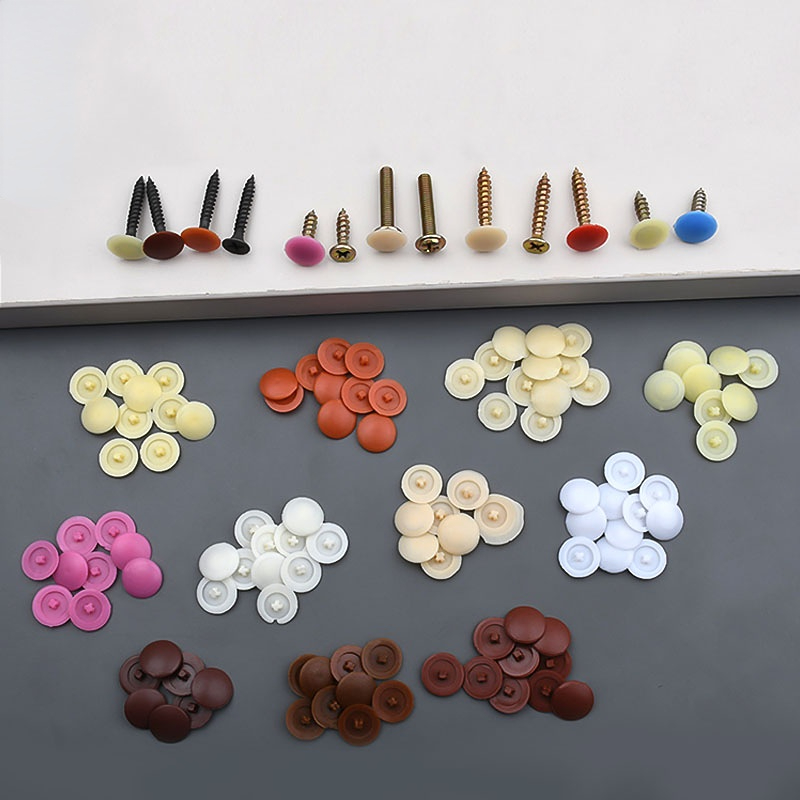 100/500/1000 adet Plastik vida - Furniture Hardware Bolts incelemesi ve fiyatı