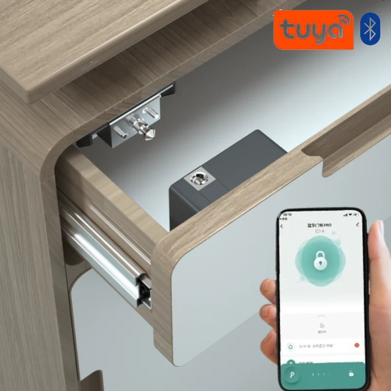 Tuya Akıllı Dolap Kapı Kilidi  - Furniture Hardware Bolts incelemesi ve fiyatı
